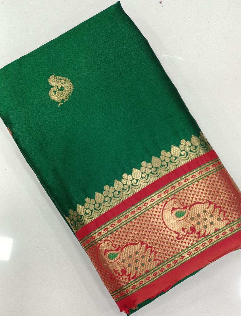  Maharani paithani Designer Cotton Silk Non Catalog Sarees